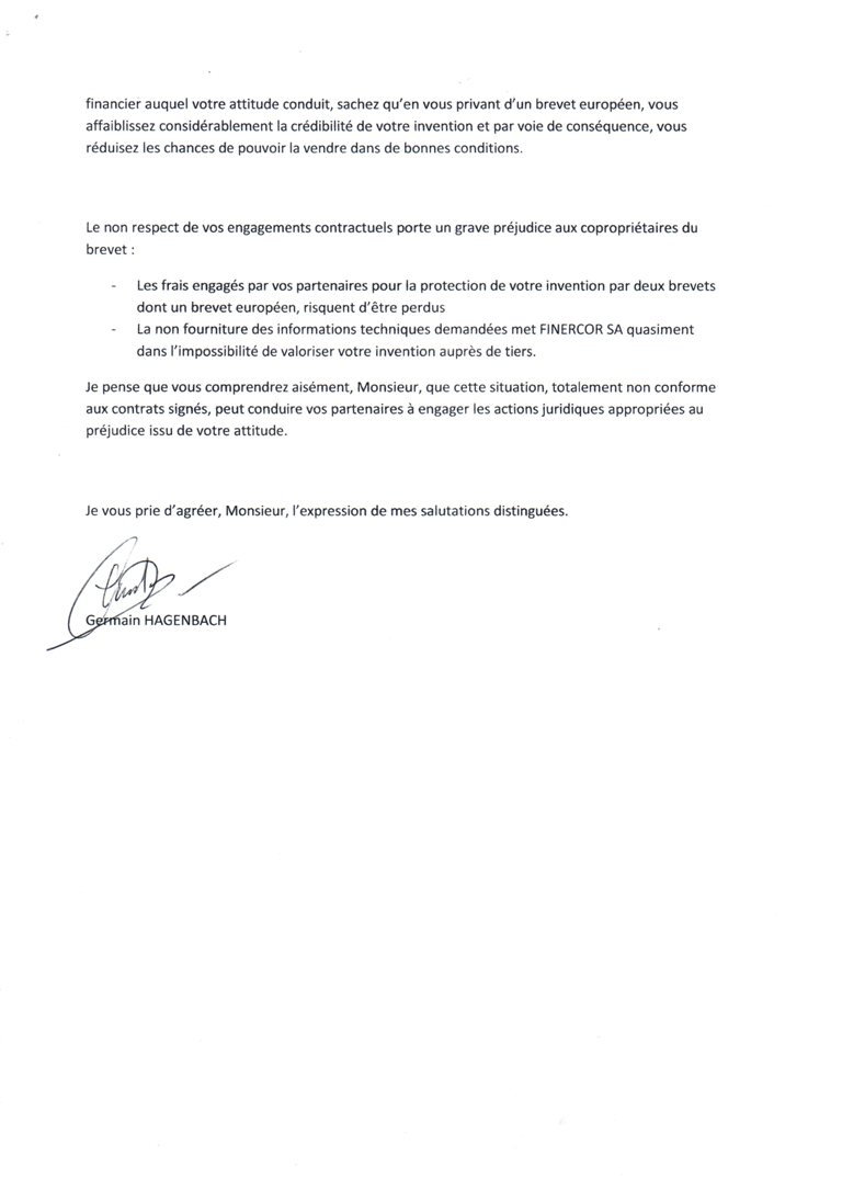 LETTRE HAGENBACH 2